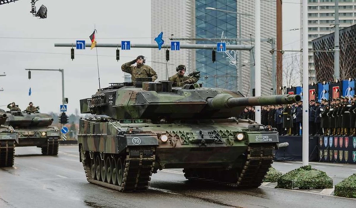 Proč se v Litvě objevily německé tanky u běloruských hranic - image 1