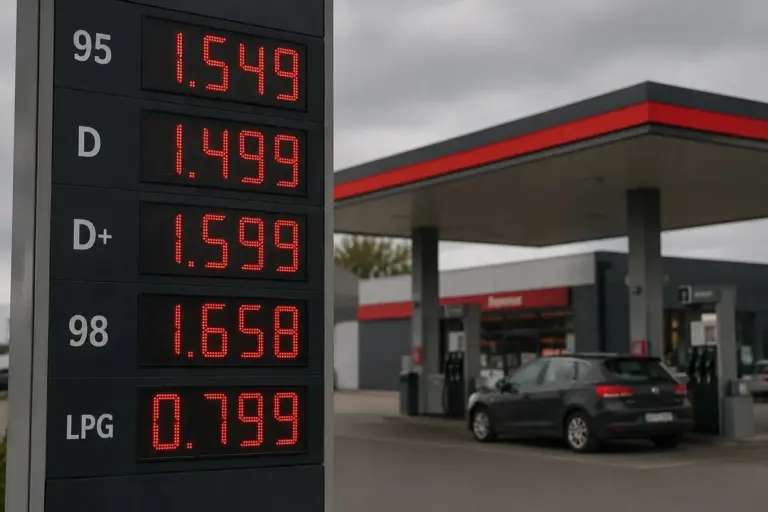 Proč se v srpnu nevyplatí tankovat plnou nádrž nafty u dálnice