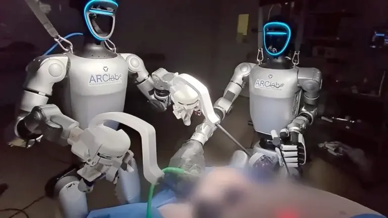Proč zkušení chirurgové začínají testovat humanoidní roboty u operačních stolů