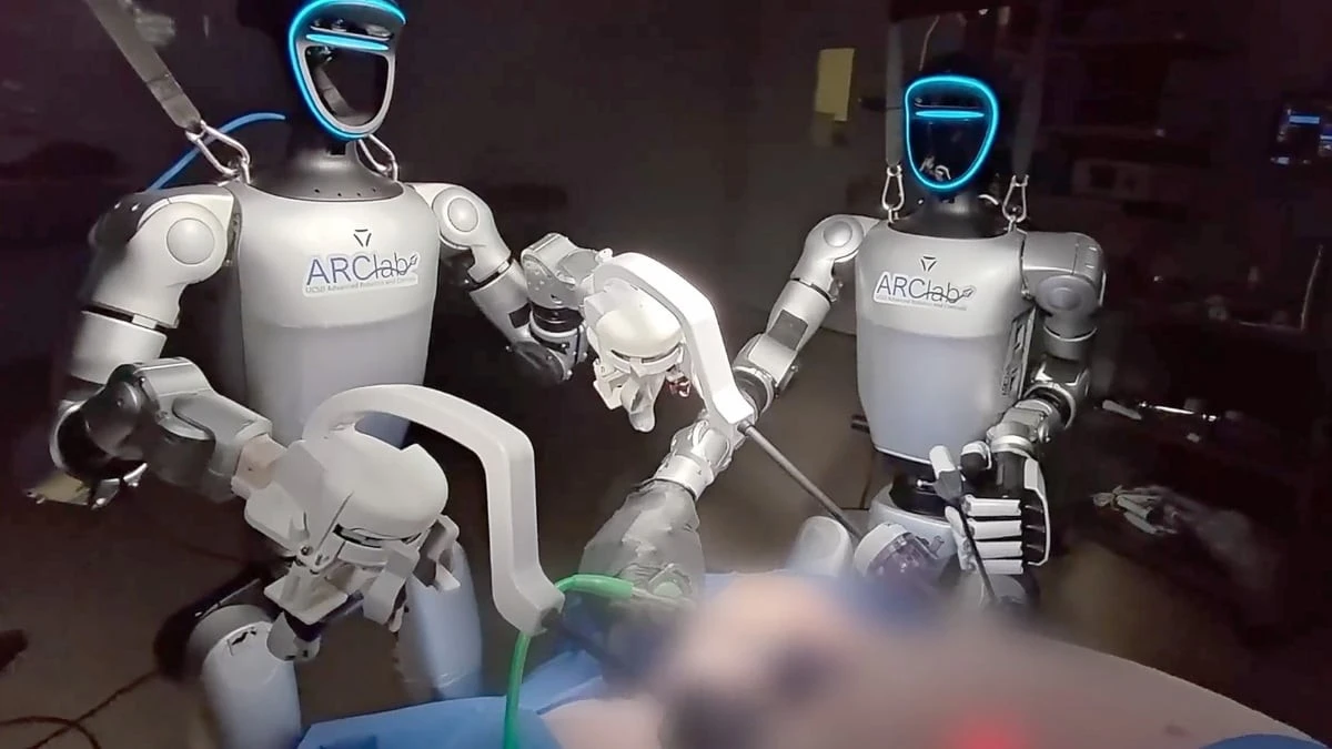 Proč zkušení chirurgové začínají testovat humanoidní roboty u operačních stolů