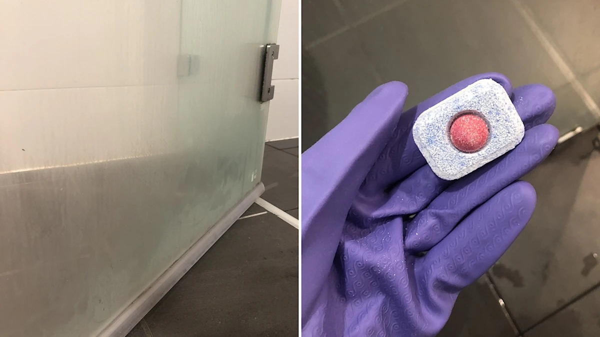 Proč zkušení hostitelé dávají tabletu do myčky do rohu sprchového koutu - image 1