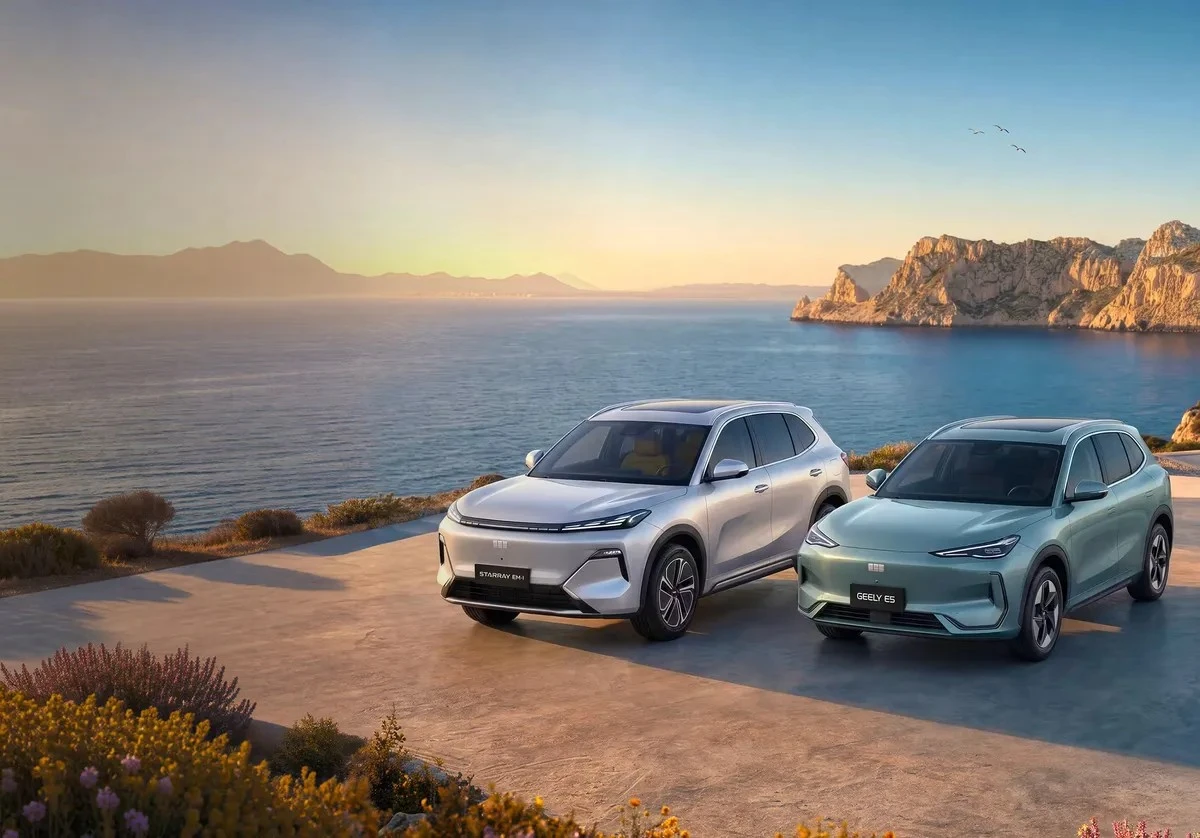 Proč zkušení řidiči sledují start prodeje Geely E5 v Evropě