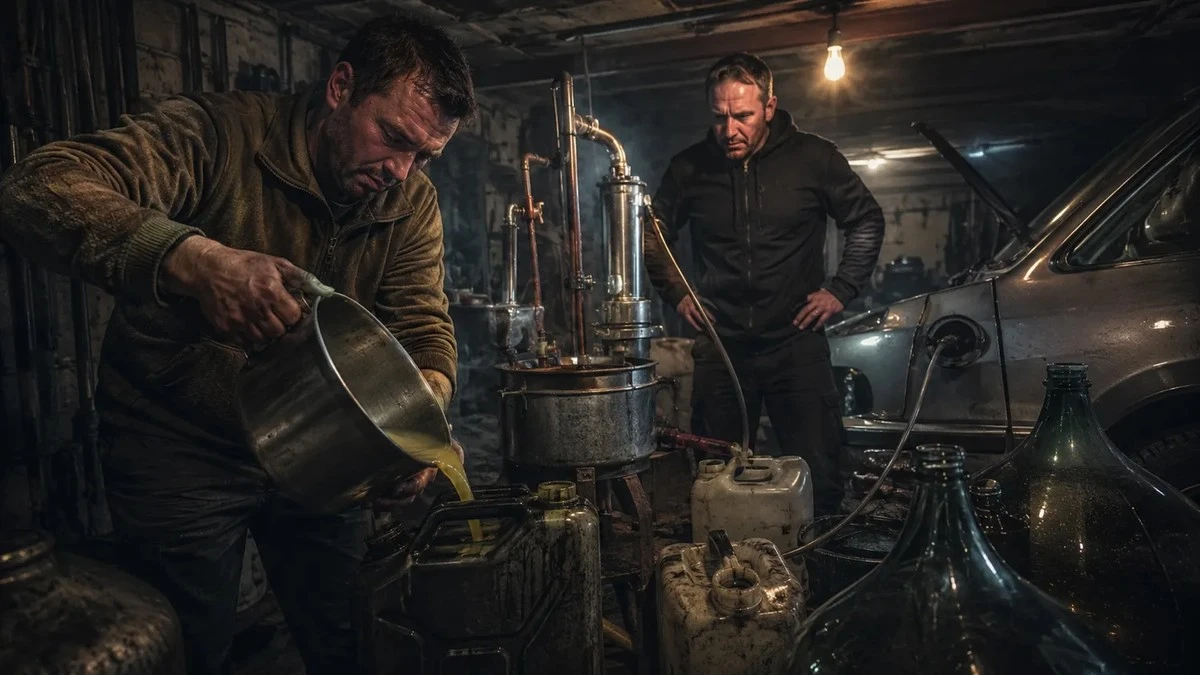 Proč zkušení řidiči varují před "vařením" domácího benzínu v garáži